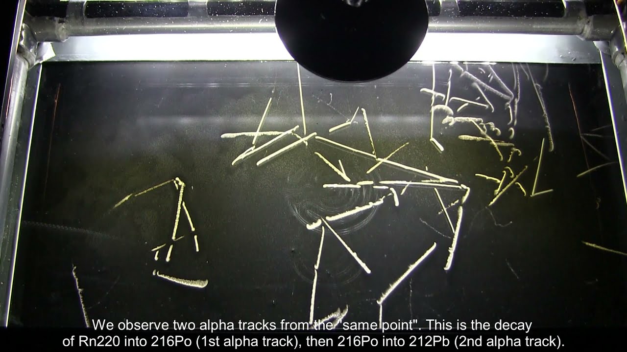 Compressor cooled cloud chamber running 7 hours