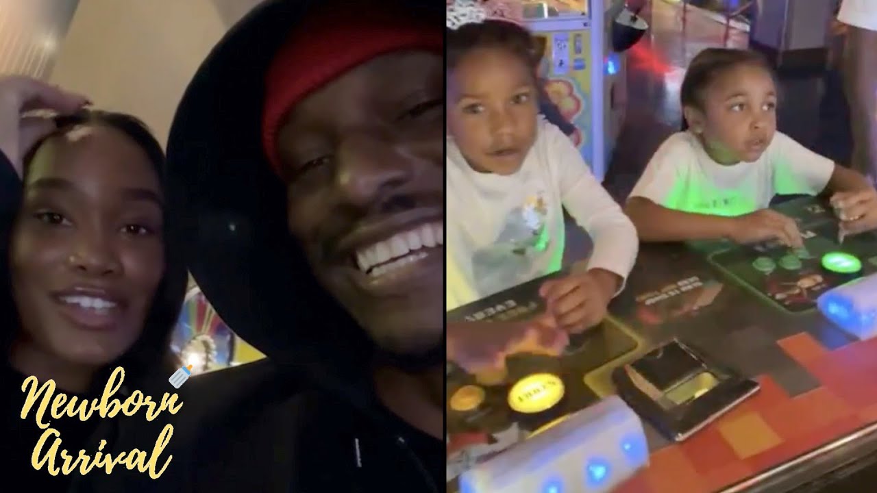Tyrese & Fiancee Zelie Timothy Take Daughter Soraya & Seven To The Arcade For Her B-Day! 🥳