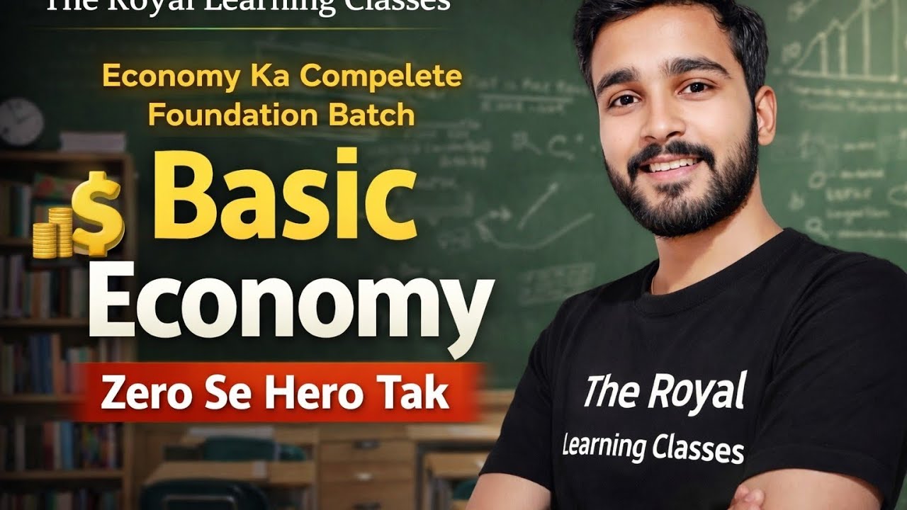 Basic Economy Chapter Full Explanation | मूल अर्थव्यवस्था पूरा अध्याय आसान भाषा में | Economics