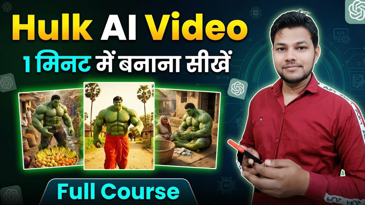 How To Create Perfect HULK Ai Videos | Hulk Ai Video Kaise Banaye | Ai Se Video Kaise Banaye
