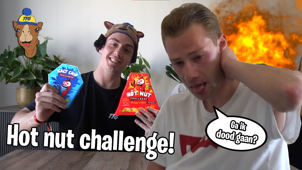 TFG Hot nut challenge met G goran liep uit de hand! NL ondertiteling
