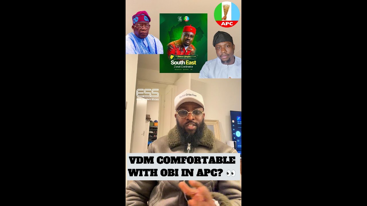 VeryDarkMan Has No Issue With Obi Cubana Joining APC — Isn’t That a Contradiction?