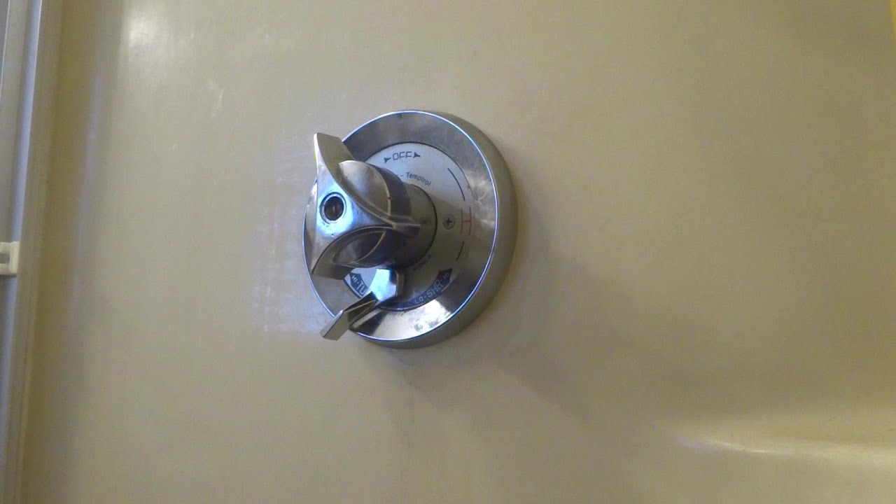 SYMMONS TUB /SHOWER VALVE LEAKING WATER OUT SPOUT