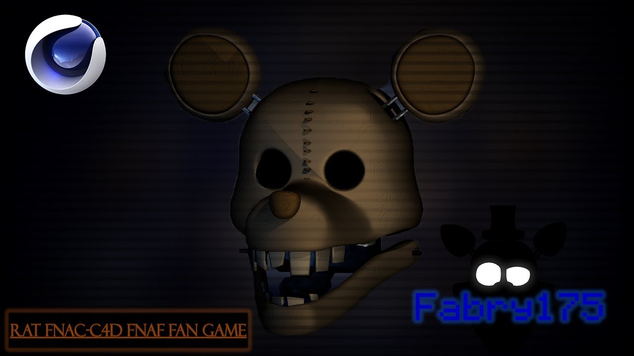 Speed Modeling Rat Head Five night's at Candy's ( C4D-FNAC )