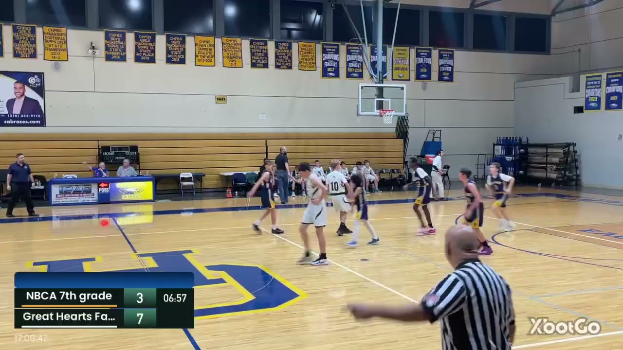 NBCA vs Great Hearts Falcons 7th grade Championship 
