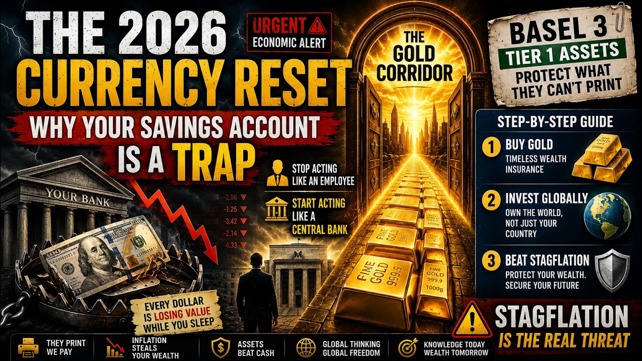 The 2026 Currency Reset: Why Your Savings Account is a Trap