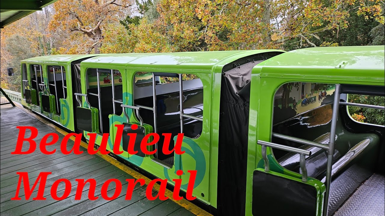 We Ride on the Beaulieu Monorail National Motor Museum Simply Smart