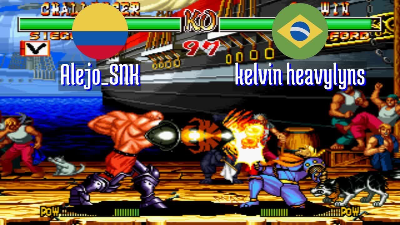 FT5 @samsho2: Alejo_SNK (CO) vs kelvin heavylyns (BR) [Samurai Shodown II Fightcade] Mar 12