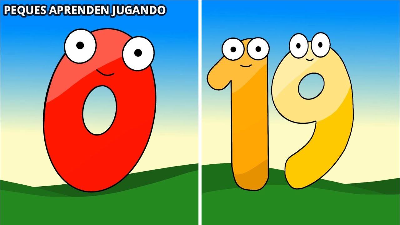 Los n&uacute;meros hasta el 19 para ni&ntilde;os  Aprender a contar del 0 al 19  Video de Peques Aprenden Jugando