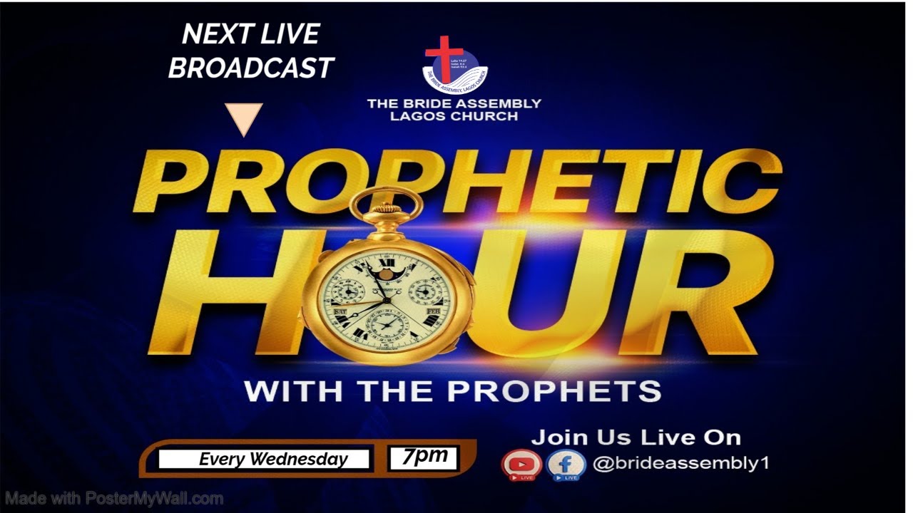 LIVE: PROPHETIC HOUR | WED. 21ST JAN., 2026 II THE BRIDE ASSEMBLY