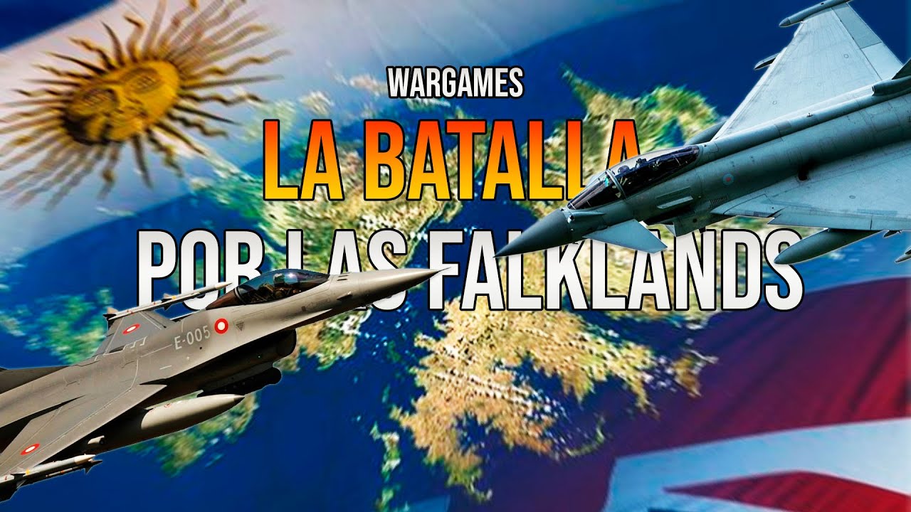 ¿Qué pasaría si Argentina lanza sus F-16 contra Malvinas? | Juegos de Guerra