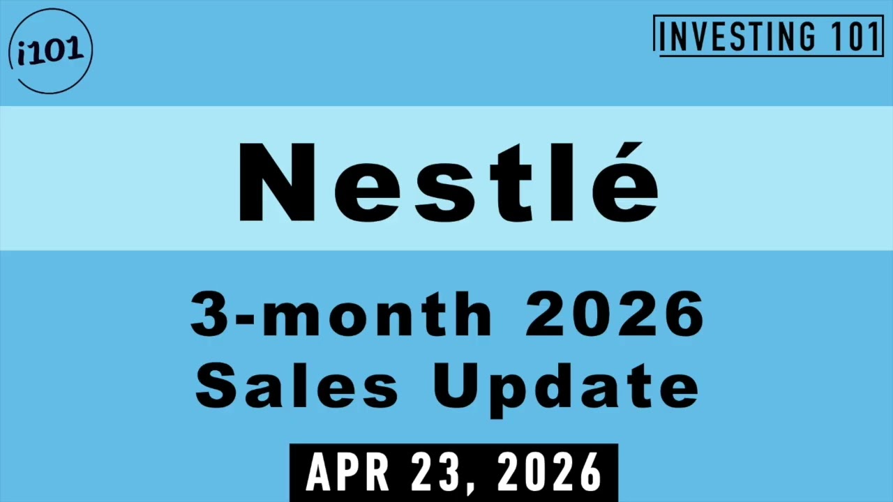Nestl&eacute; 3-month 2026 Sales Update | April 23, 2026