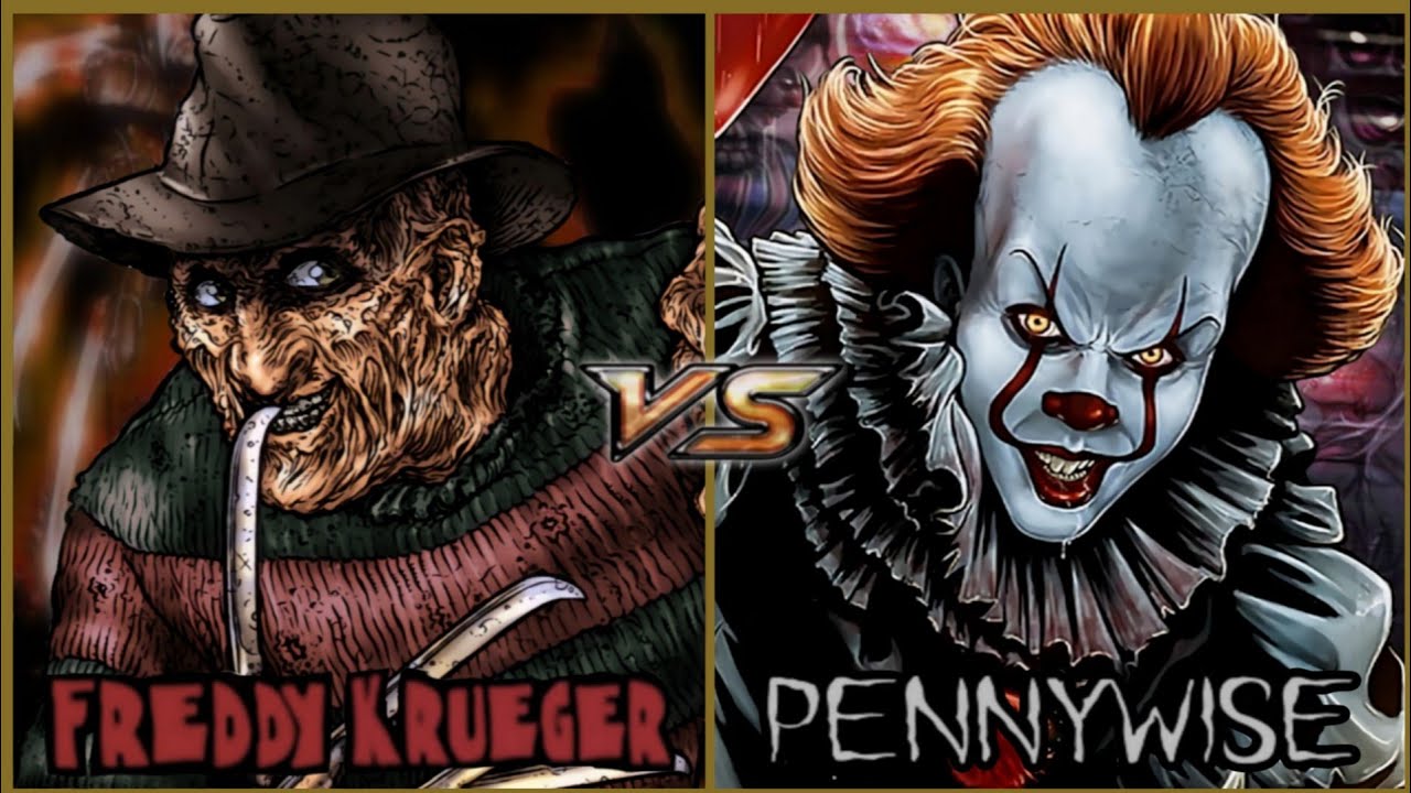Freddy Krueger 𝐯𝐬 Pennywise 