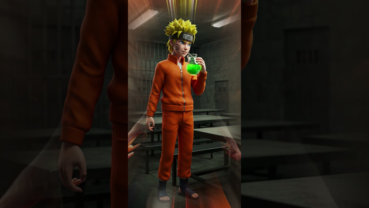 Bullied Skinny Naruto Takes Revenge From Sasuke  #ai #naruto #viral