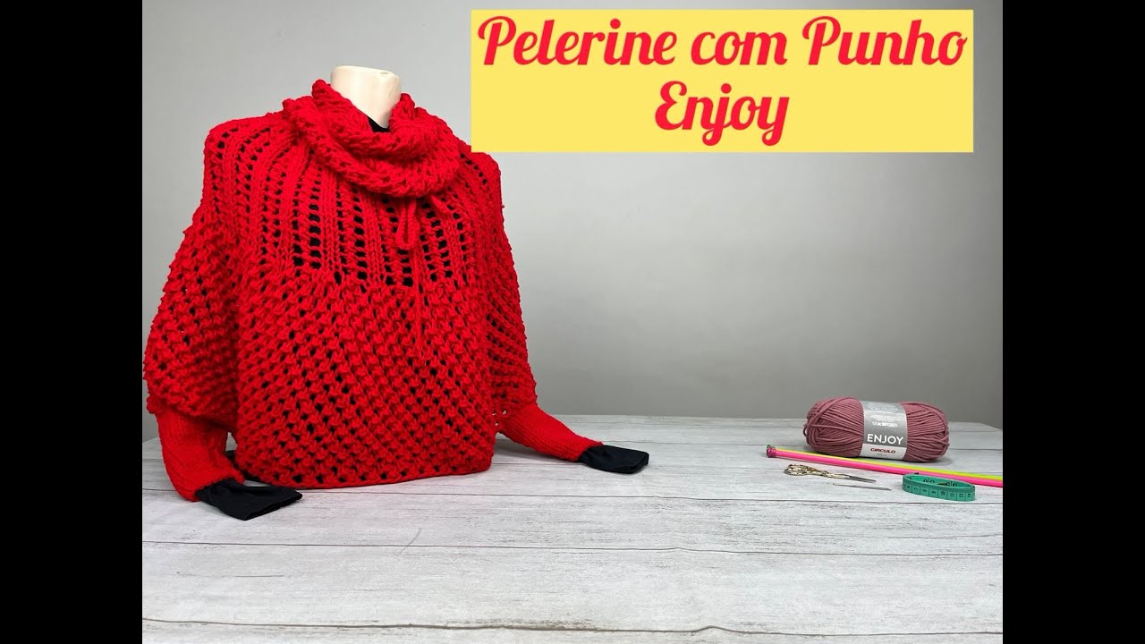 Pelerine Enjoy com Punho