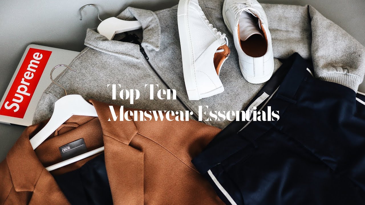 Top Ten Affordable Menswear Essentials Every Guy Needs/Must Try