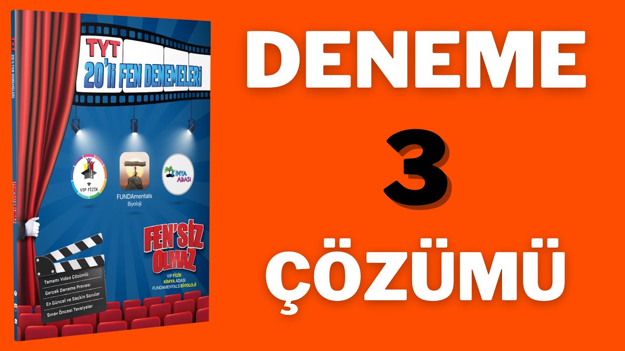 Fensiz Olmaz TYT Fizik Deneme Çözümleri | Deneme 3
