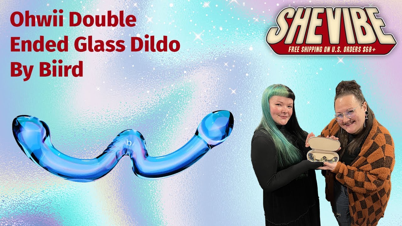 Ohwii Double Ended Glass Dildo By Biird | SheVibe
