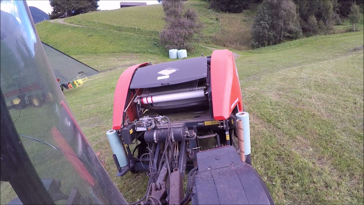 [HD] Siloballen pressen in den Bergen [GoPro]