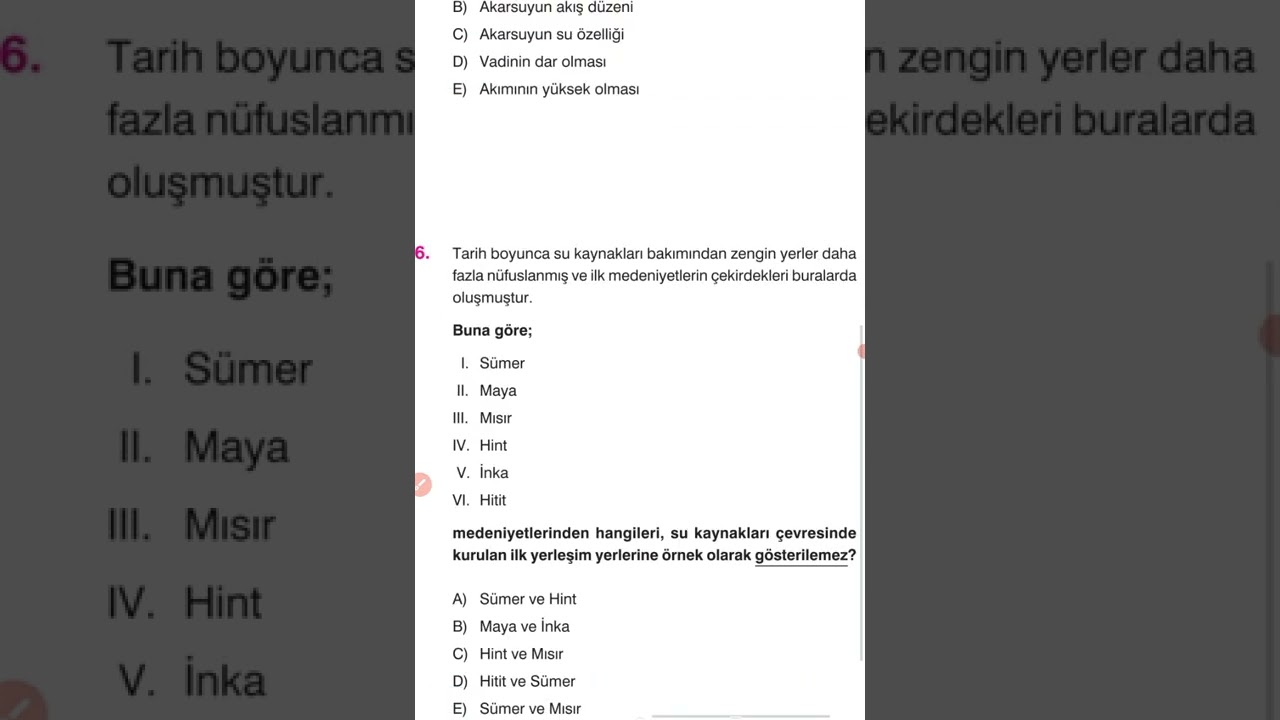 SU KAYNAKLARI l