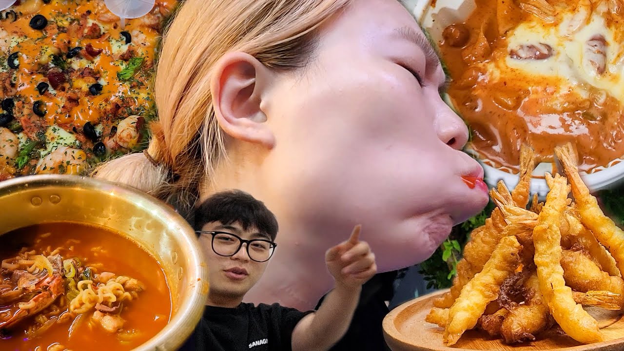 해산물 만칼로리 챌린지