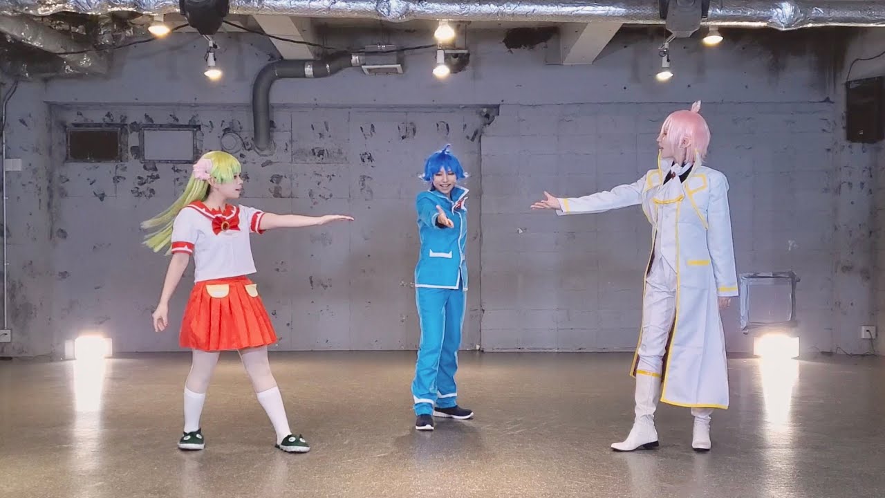 【魔入間】三原色　踊ってみた【コスプレ】