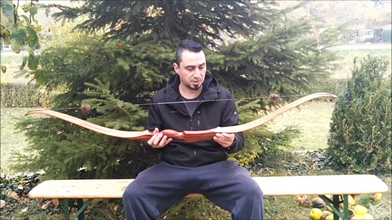 Bogen 🏹🏹 Vorstellung  --  Bearpaw  Redman  by Bodnik Bows 🔝  --  einteiliger JagdRecurve Bogen!!