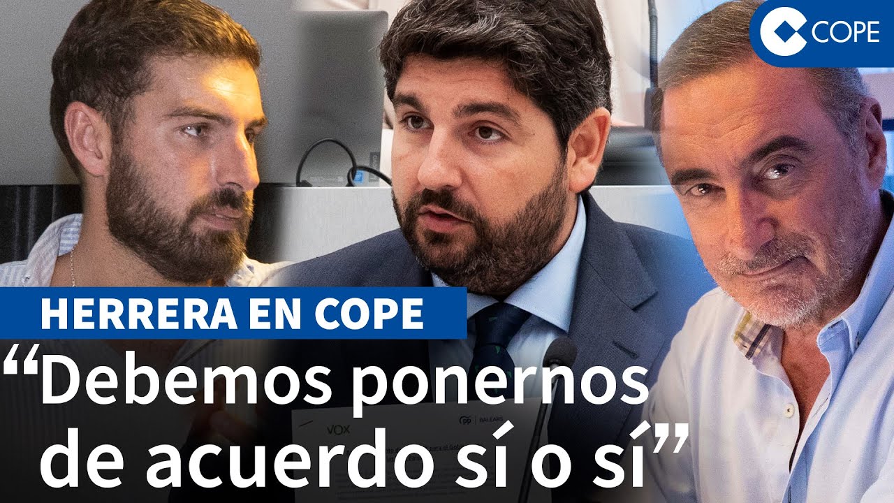 Fernando López Miras: "Murcia puede ser un espejo de lo que pase en España"