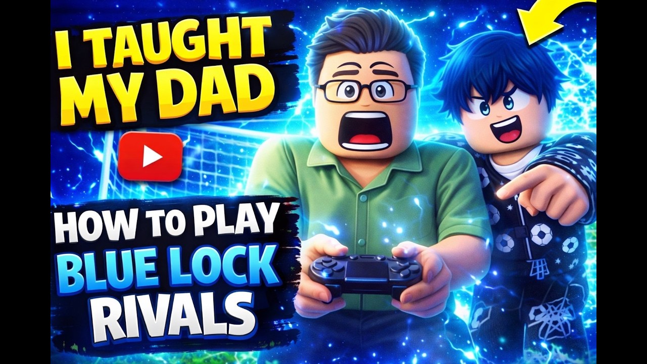 I Taught My Dad How To Play Blue Lock Rivals (He Actually Cooked 💀)