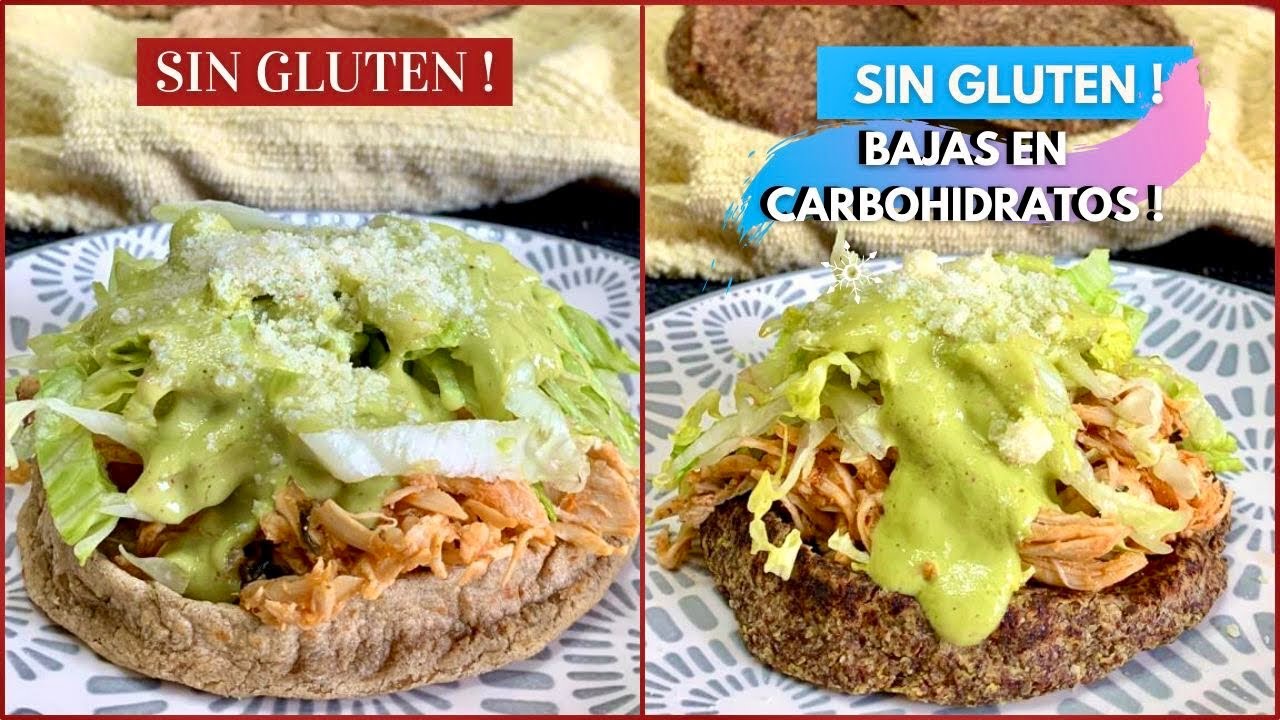 SOPES Deliciosos Con Salsa Sin Gluten Sin Harina / Keto /MAY #singluten #sopes #cocinasabrosoconmay