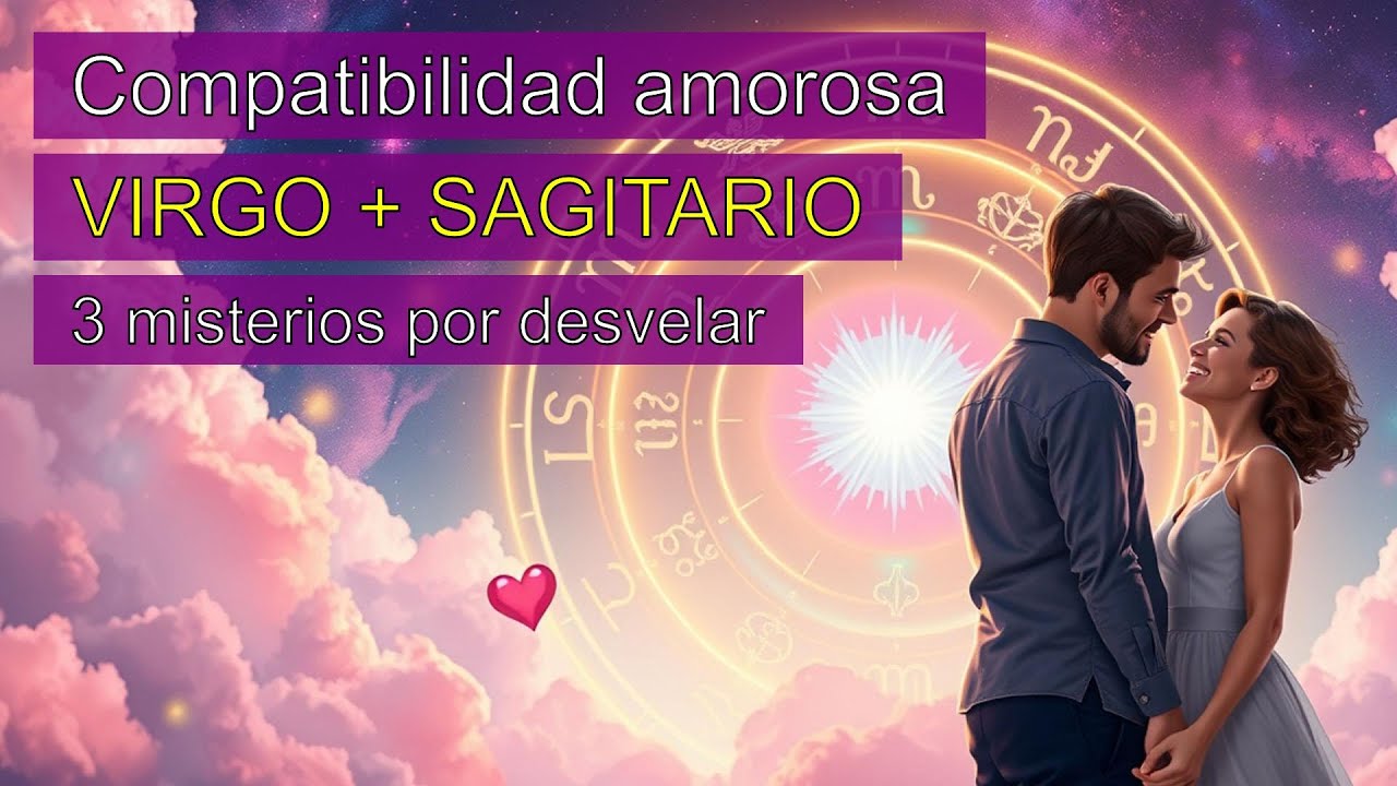 ❤️ Compatibilidad : Virgo + Sagitario - ¡Descubre si son almas gemelas!