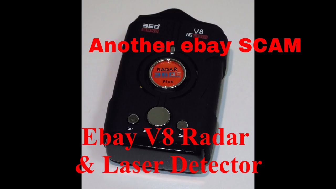 v8 ebay cheap radar detector