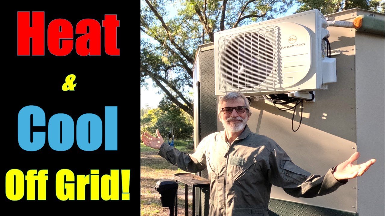 Cool and Heat off Grid with EG4 Mini Split #offgrid #airconditioner #heater #signaturesolar