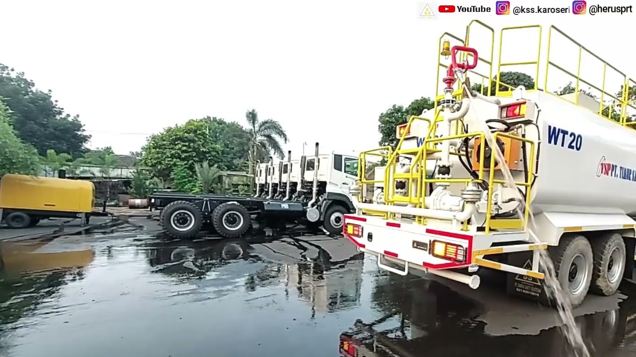 Tutorial Pengoperasian & Perawatan Water Tank 20.000 Liters - FAW 6x4 - PT. Timur Satria Perkasa