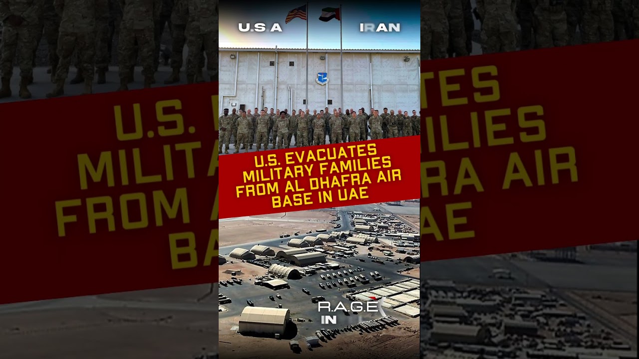 BREAKING: U.S. Evacuates Military Families from Al Dhafra Air Base in UAE