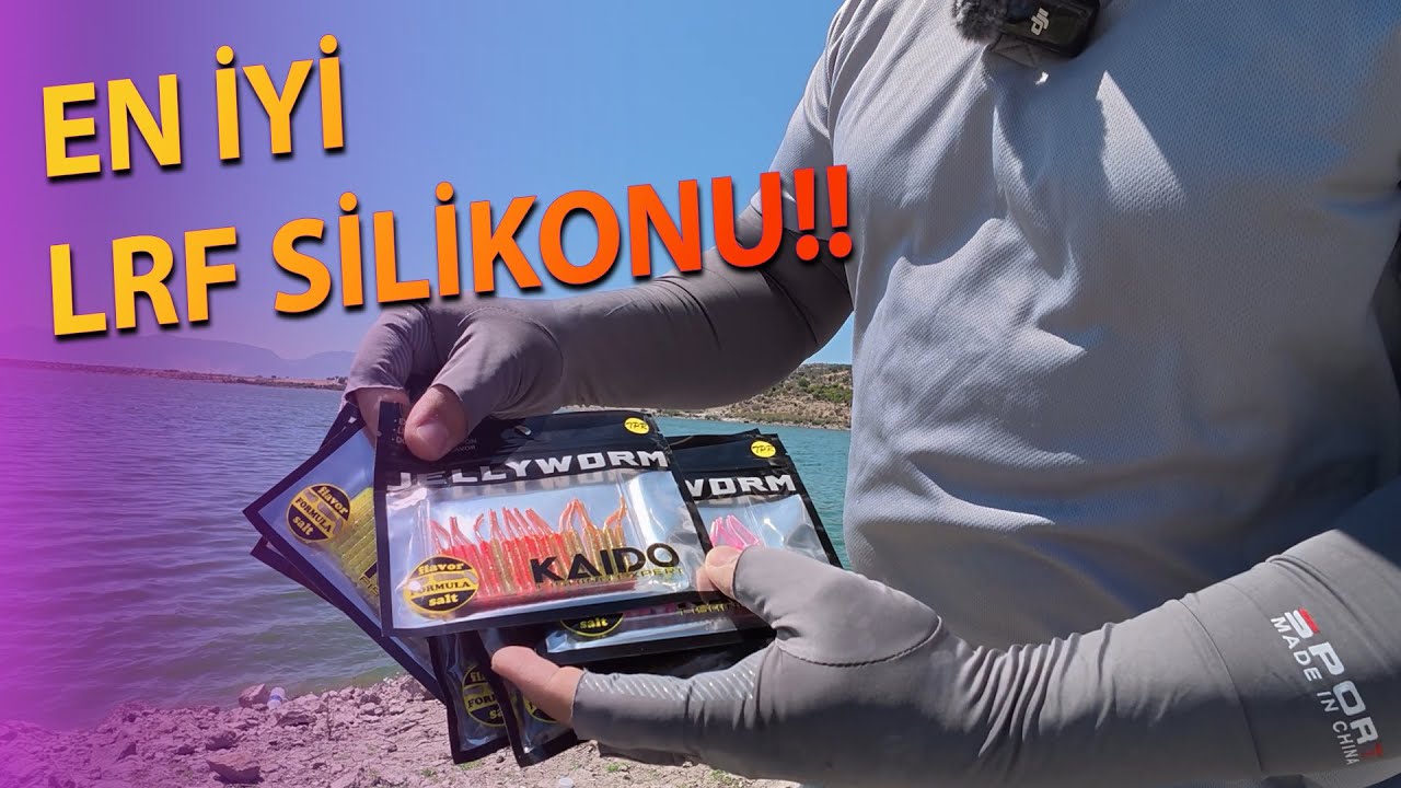 Kaido Jellyworm Lrf Silikonu ile Perch Avı