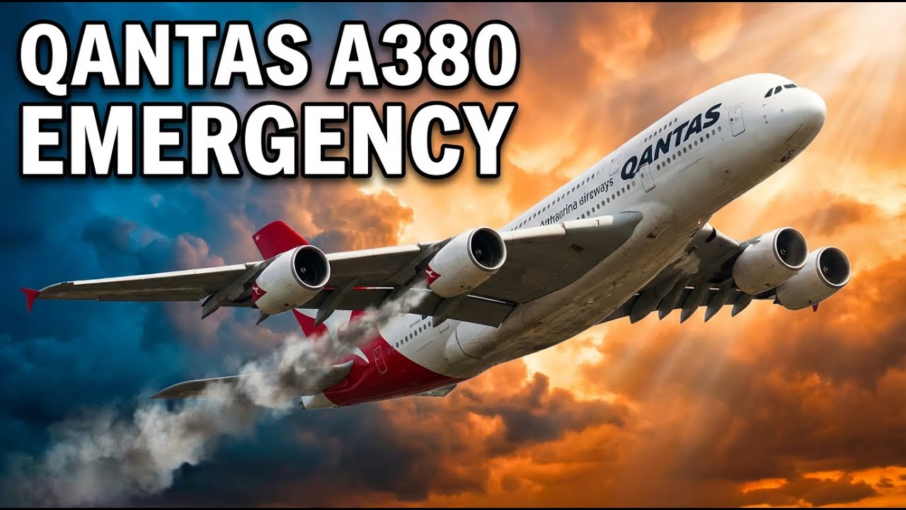 Aterrizaje de Emergencia: Qantas Airbus A380 en Crisis