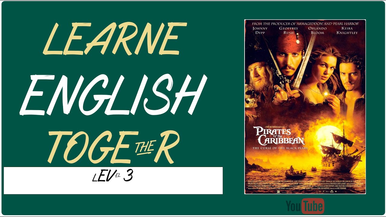 Audiobook Pirates of the Caribbean  The Curse of the Black Pearl🔥(Level 3)