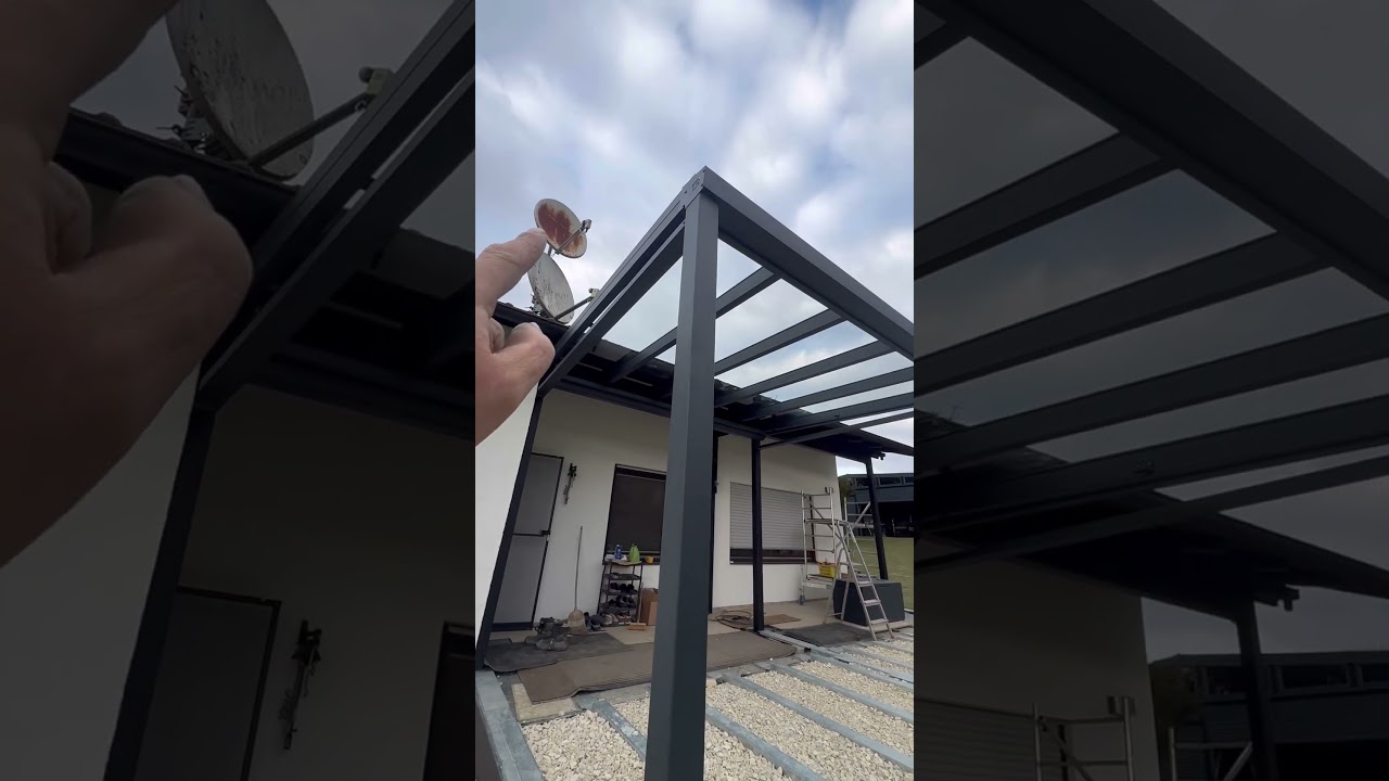 LH- Terrassen und Carports. Der Einbau der Terrasse erfolgt durch Oleksandr