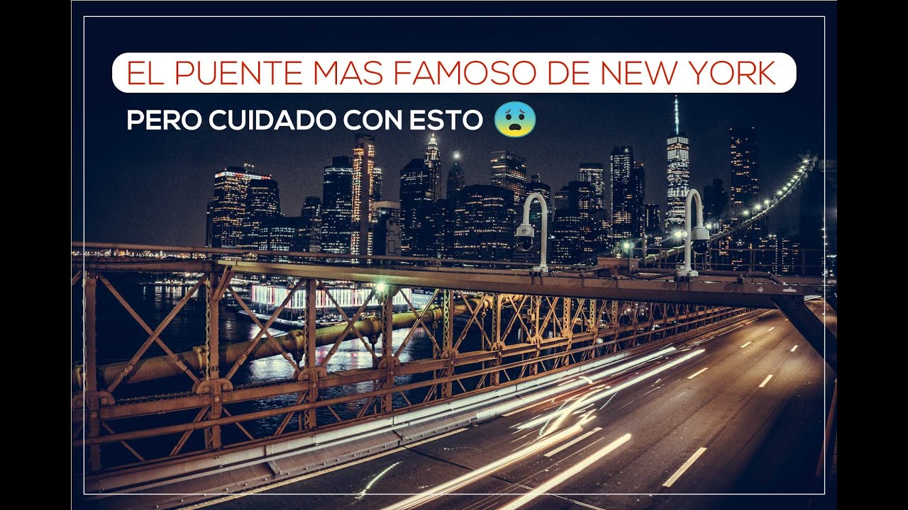 El puente mas FAMOSO de NEW YORK Brooklyn Bridge | me paso algo inesperado 😢