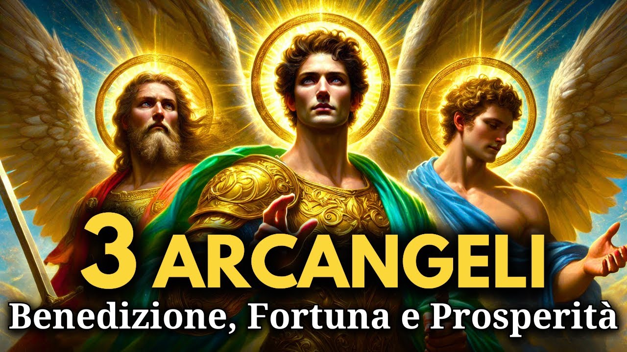 Preghiera per un MIRACOLO FINANZIARIO Immediato - Arcangeli Michele, Gabriele e Raffaele