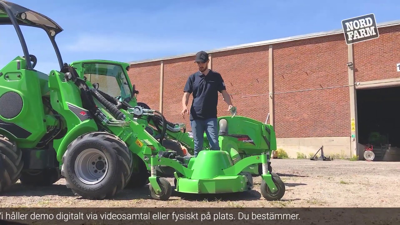 Klippaggregat - Redskap Avant kompaktlastare