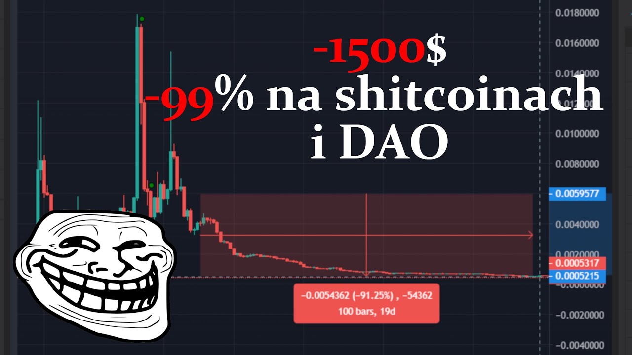 -1500$ na shitcoinach czyli przekombinowałem