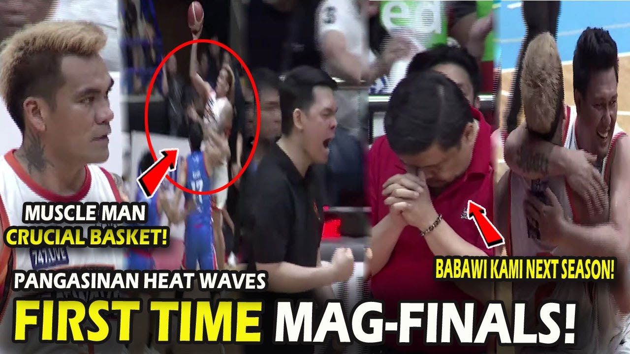 PANGASINAN PASOK SA FINALS! MATAPUS TALUNIN ang SAN JUAN sa CRUCIAL GAME-3 MPBL SEMI-FINALS!