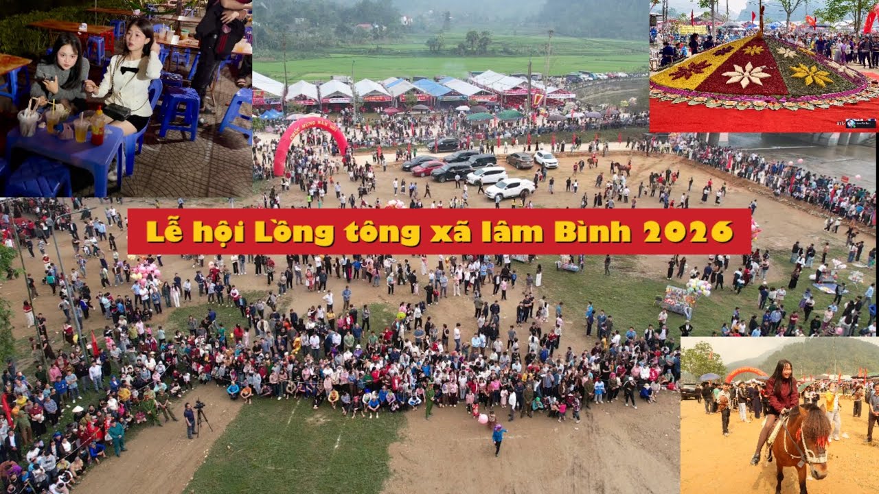 Lễ hội Lồng tông xã Lâm Bình có mâm xôi ngũ sắc lớn nhất Việt Nam năm 2026 (fun video.)