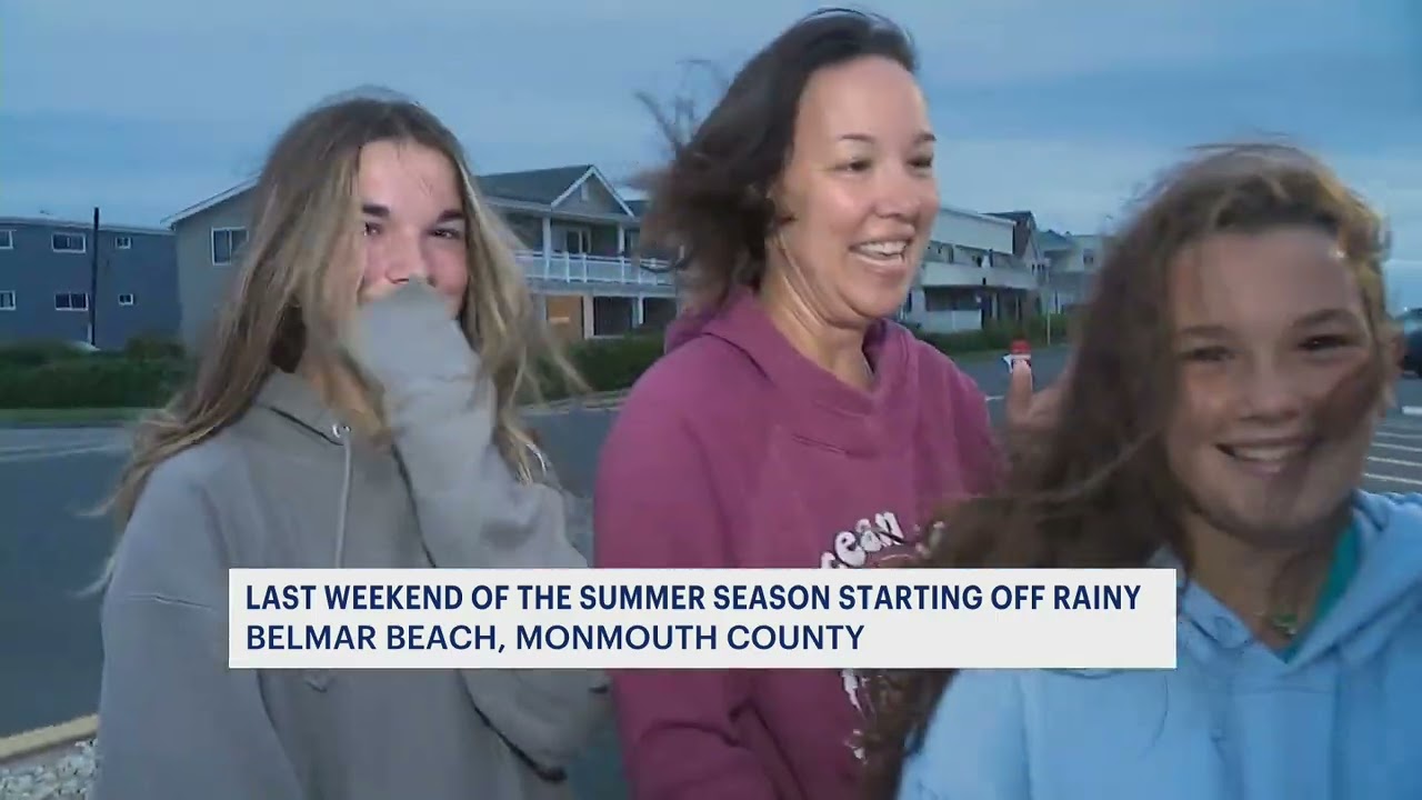 1200PM ASLIVE PKG:  Belmar Weather Labor Day Weekend - Belmar, NJ (August 2024)