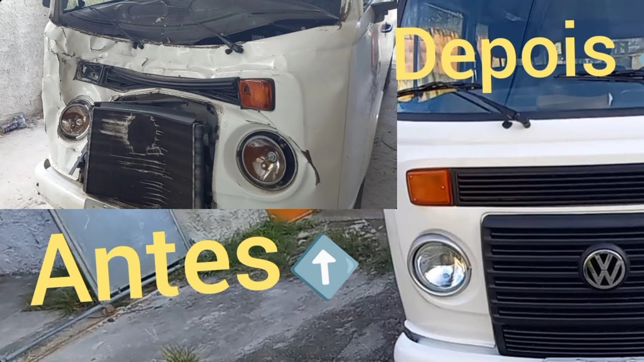 COMO QUE TROQUEI A FRENTE DA KOMBI BATIDA - EP 02