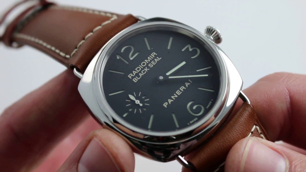 Panerai Radiomir Black Seal PAM00183 H-Series Watch Review