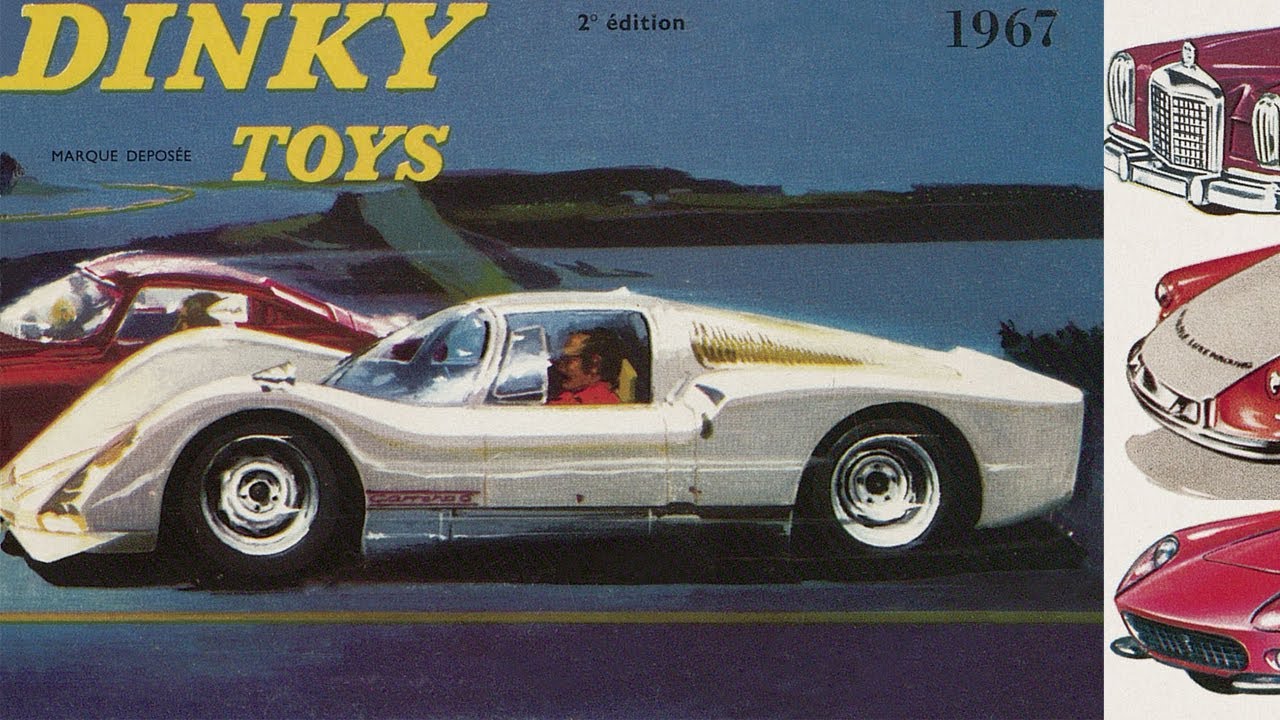 Презентация всех моделей Dinky с 1967 года. Литье под давлением автомобиля Dinky модели автомобиля