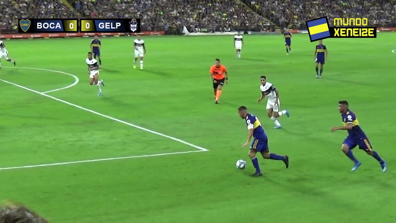 Boca 1 - Gimnasia LP 0 /BOCA CAMPE&Oacute;N SUPERLIGA 2019-20